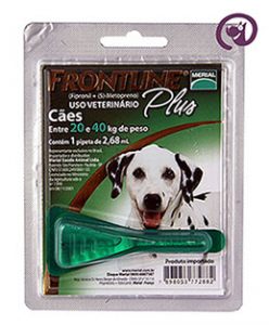 Imagem Frontline Plus Cão 20 a 40kg 2,68ml