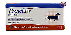 Imagem Previcox 57mg 10 comprimidos