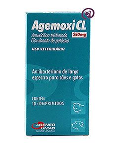 Imagem Agemoxi CL 250mg 10 comprimidos