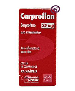 Imagem Carproflan 25mg 14 comprimidos