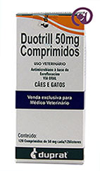 Imagem Duotril 50mg 120 comprimidos