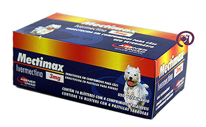 Imagem Mectimax (Ivermectina) 3mg 64 comprimidos
