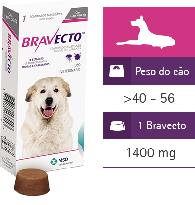 bravecto-caes-40-56kg | Blog da Farmácia de Bicho.com | Blog da ...