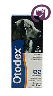 Imagem Otodex Cães e Gatos 15ml Tratamento Otites