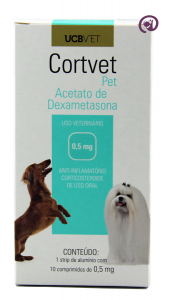 Imagem CortVet Pet 0,5mg 10 comp Anti-inflamatório Cães